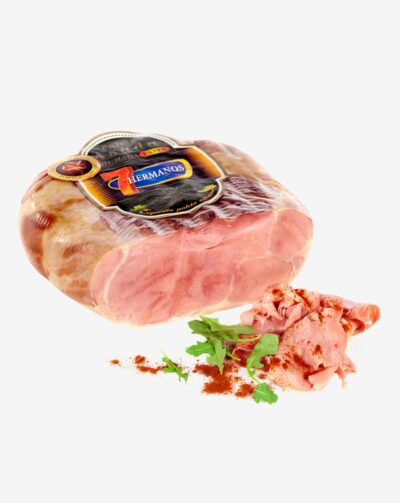 Paleta ahumada sin hueso envasada al vacío de Distribuciones Lucas Guzmán