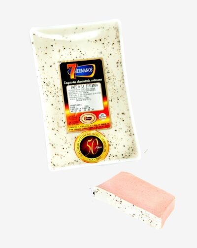 Paté a la pimienta 7 Hermanos de Distribuciones Lucas Guzmán